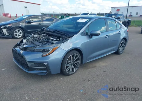 2022 Toyota Corolla Se from USA, damaged, VIN JTDS4MCE7NJ096559